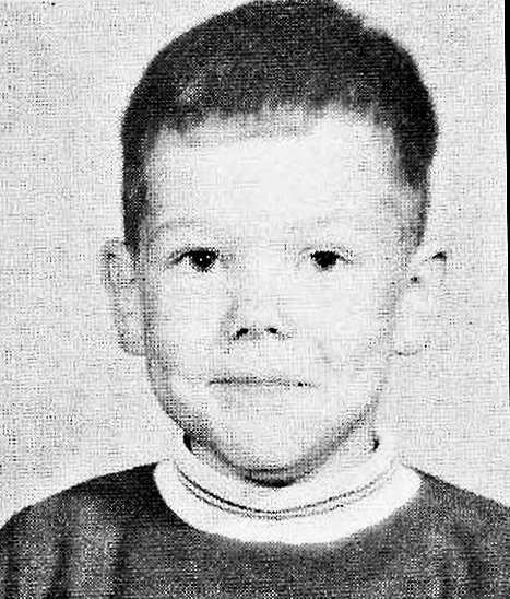 An old picture of Executive Director Sean Milner when he was five years old and first came to the Baptist Children's Village. 