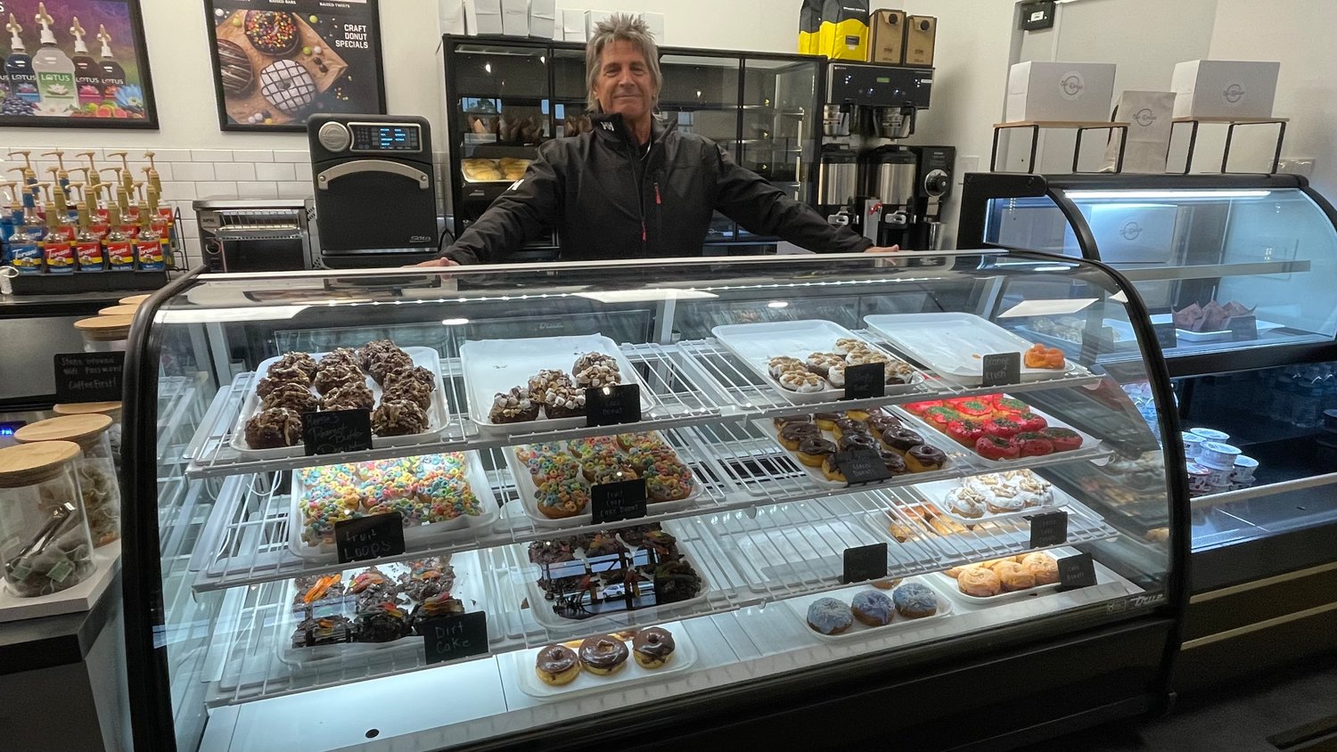 Dale Stone held a soft opening for Epic Donuts last month.