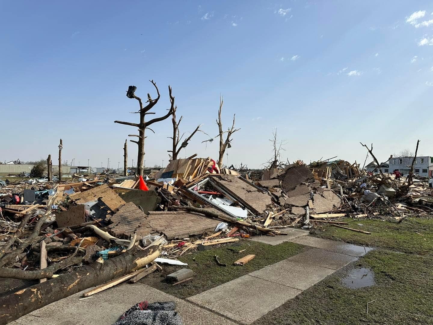 Sullivan’s Marketplace partnered with the City of Gluckstadt and served as a large collection point for items to be sent to Rolling Fork after an EF-4 tornado devastated the Delta on March 24.