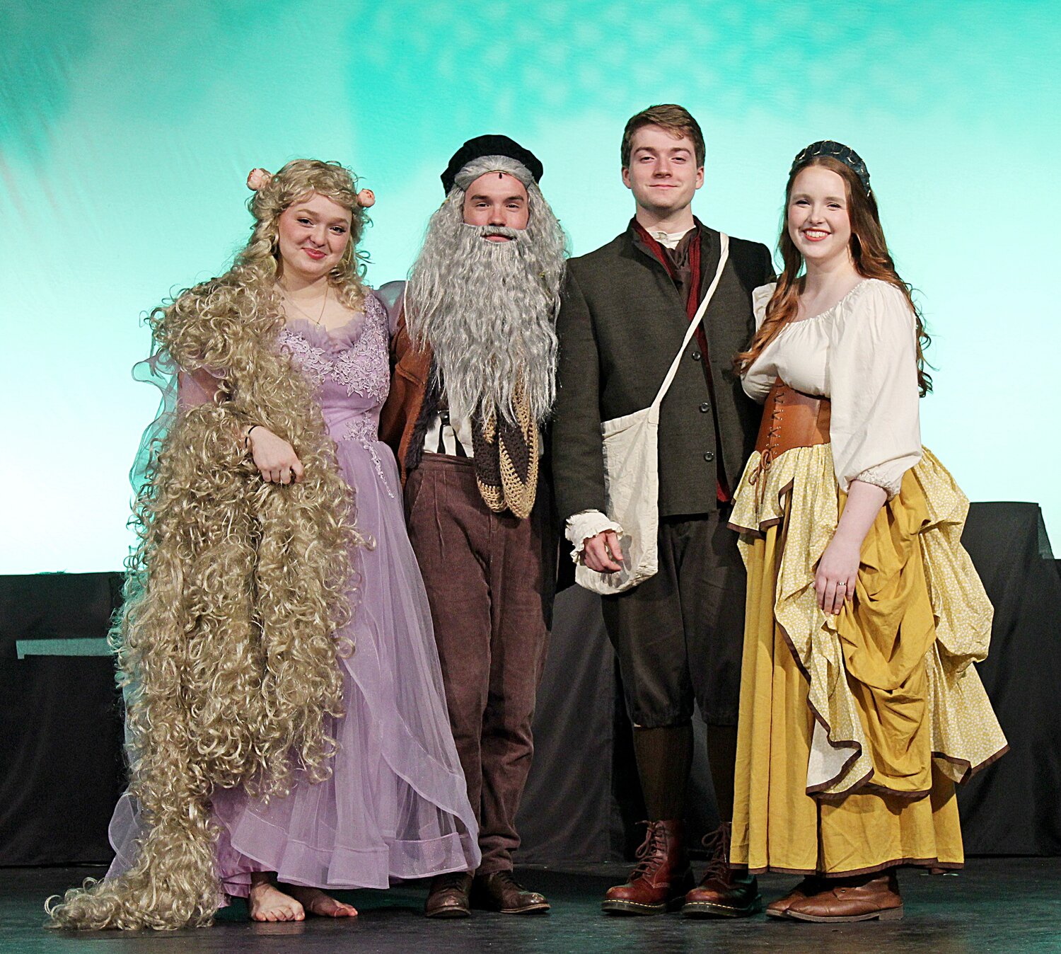 In the show, Mahri McLean is Rapunzel, Benton Donahue as the Mysterious Man, Thomas Earl as The Baker and Genevieve Moore as The Baker’s Wife.