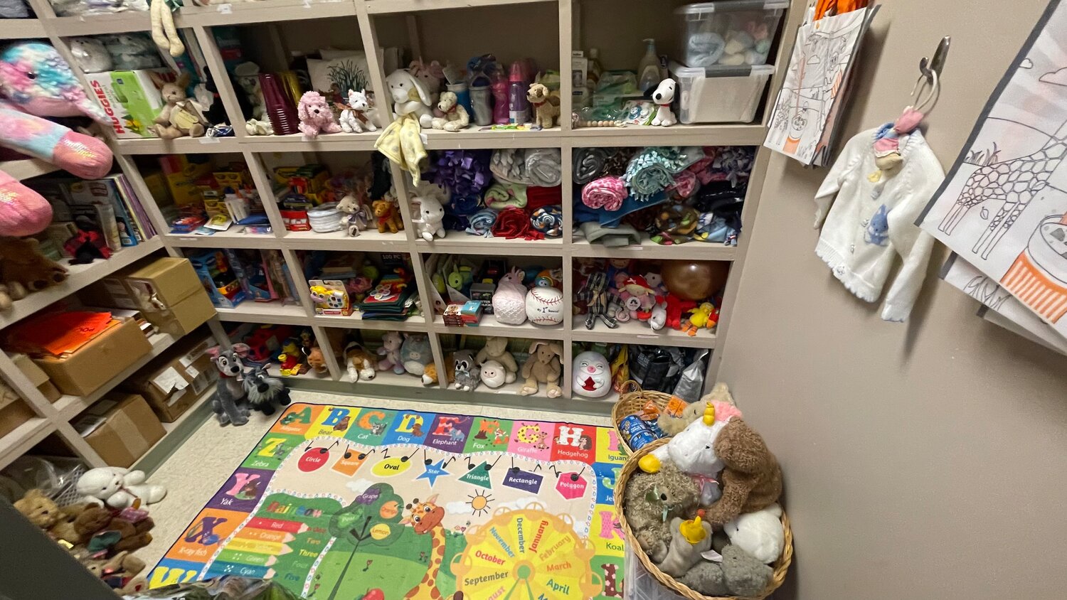 Canon’s Closet, named after a former Ridgeland K-9, houses items that the police department can give to children and pets in need.